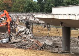 Abriss Bruecke In Jena Lobeda 00012